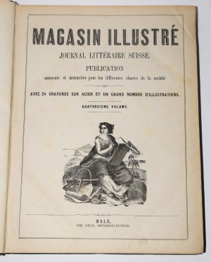 Le Magasin Illustré. Journal littéraire suisse...T. 14, 1875