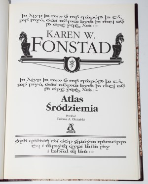 FONSTAD Karen W. - Atlas Śródziemia, wyd.1