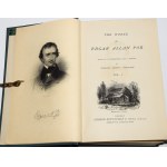 POE Edgar Allan - The works of..., 1-6 komplet, Londyn 1896