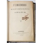 DMOCHOWSKI F.[ranciszek] S.[alezy] - Wspomnienia od 1806 do 1830 roku