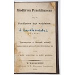 [4 pozycje] Murzyn niewolnik nawrócony; Fryderyk Albrecht Augusti; Modlitwa przeklinacza...1834