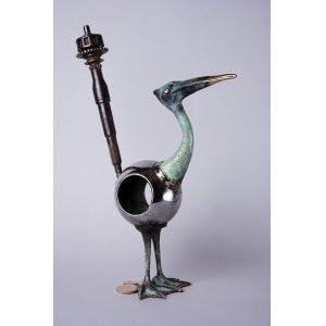 I.K., Robo-ptak (Brąz, wys. 51 cm)
