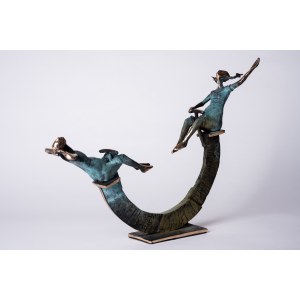 I.K., Let's rock (Bronze, height 27 cm)