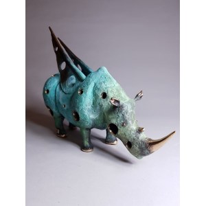 D.Z., Skrzydlaty nosorożec (Brąz, wys. 29 cm)