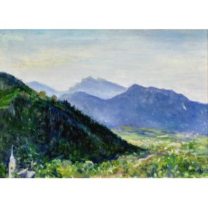 Irena WEISS – ANERI (1888-1981), Pejzaż górski