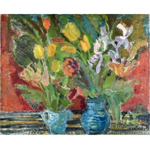 Henryk KRYCH (1905 - 1980), Blumen in Vasen