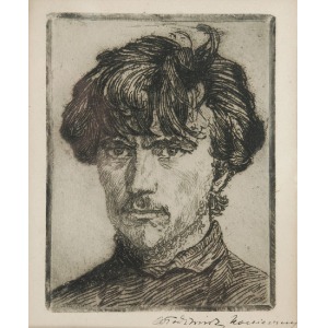 Włodzimierz KONIECZNY (1886-1919), Autoportret, ok. 1907