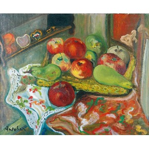 Isaac ANTCHER (1899-1992), Martwa natura z owocami, l. 30. XX w.