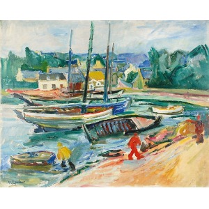 Henryk EPSTEIN (1892-1944), Port w Bretanii