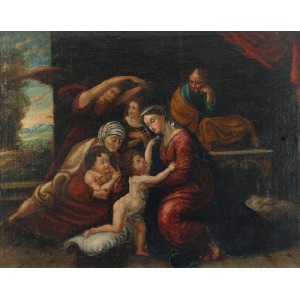 Malarz nieokreślony, XVII w., Święta Rodzina Franciszka I