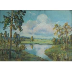 Adam DOBROWOLSKI (1884 - ?), Landscape