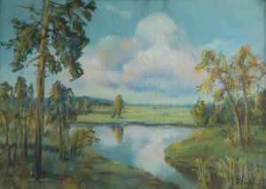 Adam DOBROWOLSKI (1884 - ?), Pejzaż