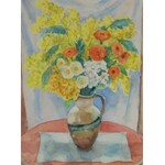 Miron DUDA (1893-1950), Kwiaty w wazonie