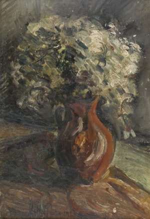 Franciszek MOLLO (1897-1967), Kwiaty w wazonie, 1926