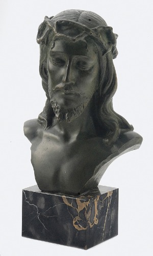 Auguste CARLI (1868-1930), Popiersie Chrystusa