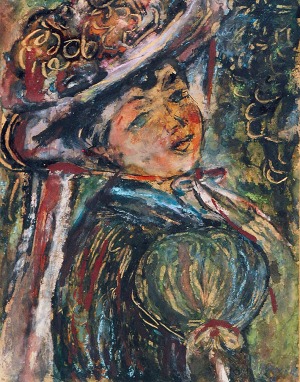 Janina GARYCKA (1920-1997), Kobieta w kapeluszu