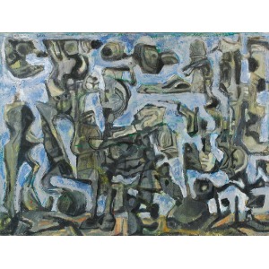 Stanisław MŁODOŻENIEC (ur. 1953), Szary Paysage, 2005