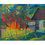 Andrzej JURKIEWICZ (1907-1967), Pejzaż z Harendy, 1951/1952