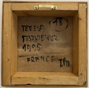 Teresa Tyszkiewicz ( 1953-2020 ), Kompozycja ze szpilkami, 1995