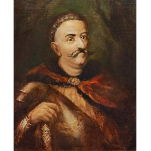 Malarz nieokreślony polski, XX w., Portret Króla Jana III Sobieskiego - kopia
