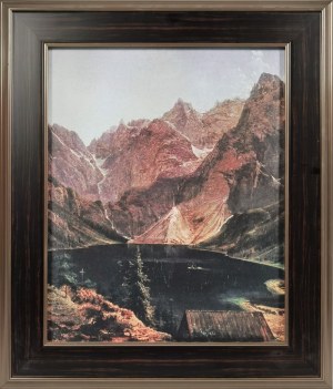 Jan Nepomucen GŁOWACKI (1802-1847) - według, „Morskie Oko w Tatrach” - reprodukcja obrazu z 1837 (Muzeum Narodowe w Krakowie)