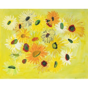 Patrick Lutomski, Sunflowers, 2017