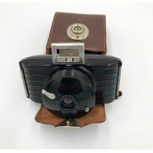 Zabytkowy bakielitowy aparat fotograficznyBullet Camera Art Deco,1935