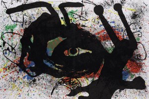 Joan Miró (1893-1983), Kompozycja abstrakcyjna, lata 70. XX w.