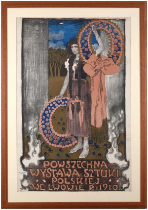 Józef Mehoffer (1869-1946), Powszechna Wystawa Sztuki Polskiej we Lwowie, 1910