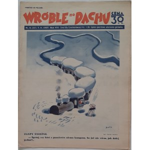 Wróble na Dachu 1937 nr 6, pociąg