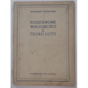 Nowakowski - Podstawowe wiadomości z teorii lotu, 1953