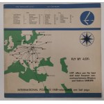 Rozkład lotów międzynarodowych, LOT, 1967