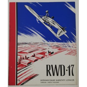 RWD -17, folder reklamowy, ed. francuska