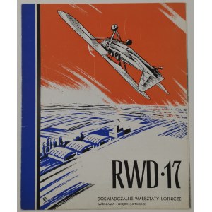 RWD -17, folder reklamowy, ed. polska