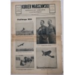 Bajan J.- Challenge 1934, Kurier Warszawski