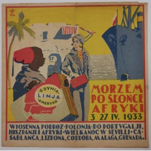 Morzem po słońce Afryki, 1933 r., Gdynia - Ameryka [Alfred Żmuda]
