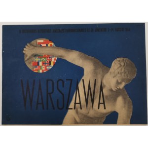 Trepkowski T. - plakat II M. I. S. Mł., W-wa 1955 [miniatura]