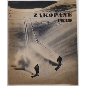 Zakopane, 1939 - folder turystyczny, 4-języczny