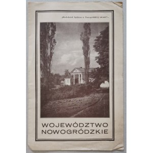 Województwo Nowogrodzkie, z mapą, ok. 1925r.