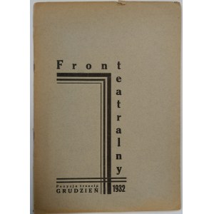 Front teatralny, Wilno, poz. 3 - Grudzień 1932