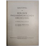 [Program]Filharmonicy Berlińscy - Kraków, 1942