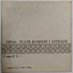[Program] Kabaret Dreptak - program III, 1969