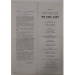 [Program] Teatr Komedia - My Fair Lady, 1965 [okł. W. Świerzy]