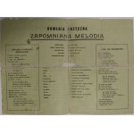 Program Zapomniana melodia, ok. 1938