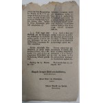 [Cyrkularz] dot. przywłaszczania szlachectwa, 1827, Lwów