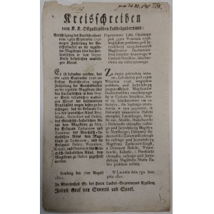 [Cyrkularz] Duchowieństwo cyrkułu stryjskiego, 1801, Lwów