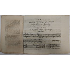 Elegia na śmierć T. Kościuszki, 1818r., Tygodnik