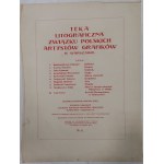 Teka Litograficzna ZPAG, 1921r.
