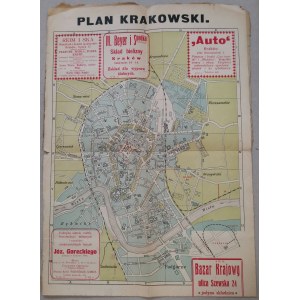 [Kraków] Plan Krakowski, ok 1911