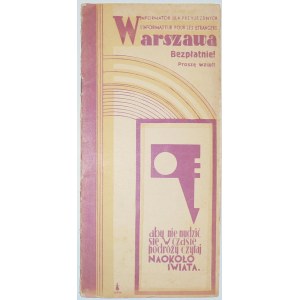 [Warszawa] Informator dla przyjezdnych, 1928, nr 4